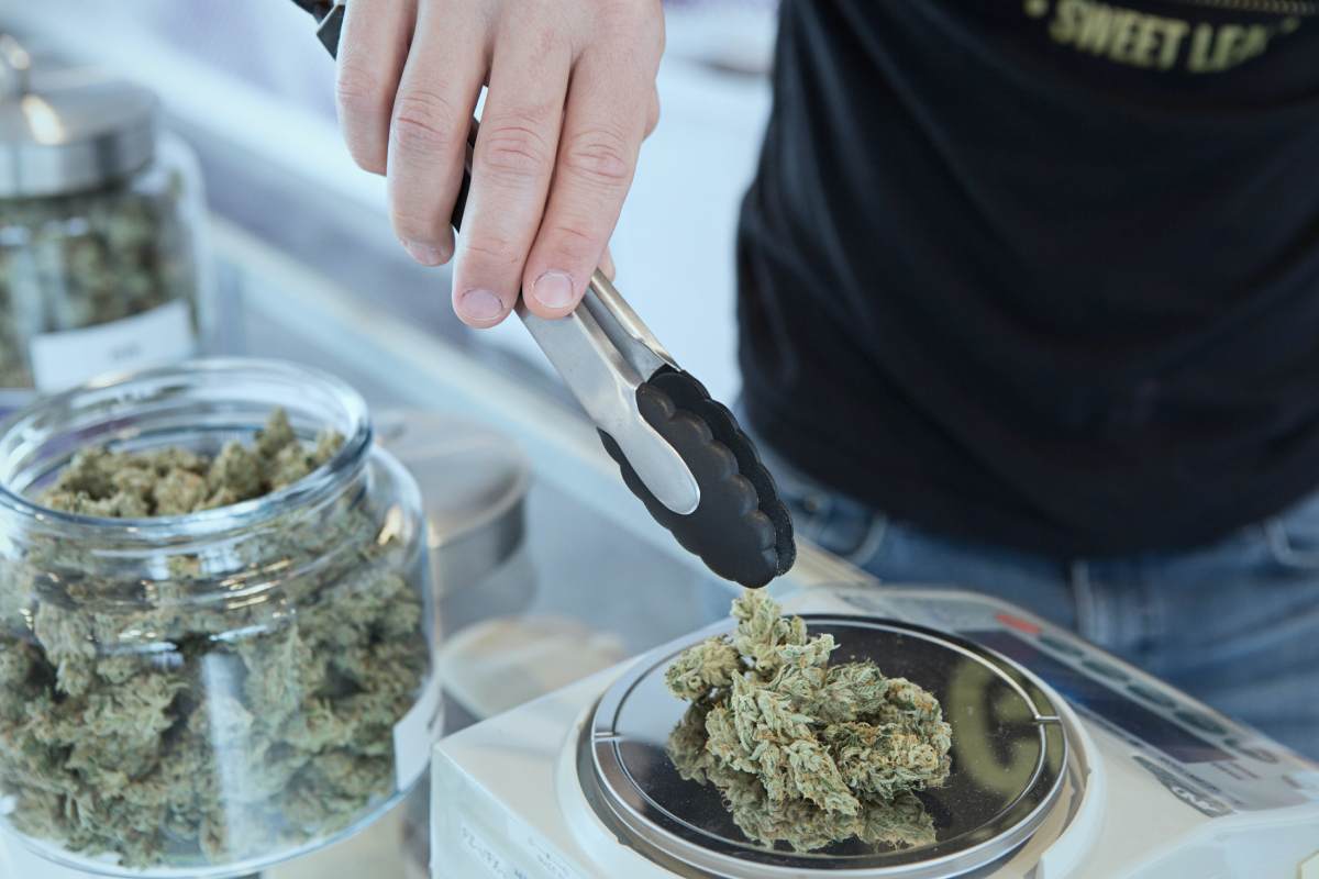 pesar la marihuana